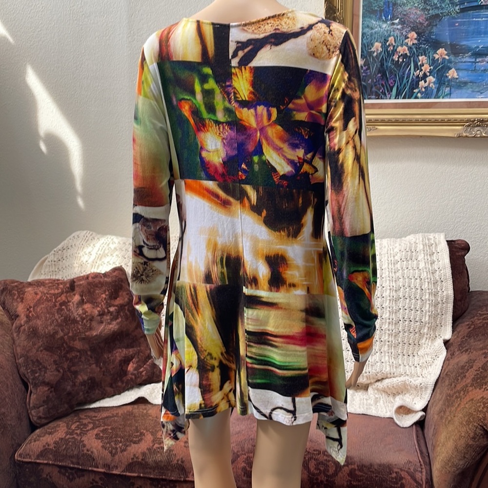 Linea Domani Multi-Color Tunic/Dress - Picture 3 of 4